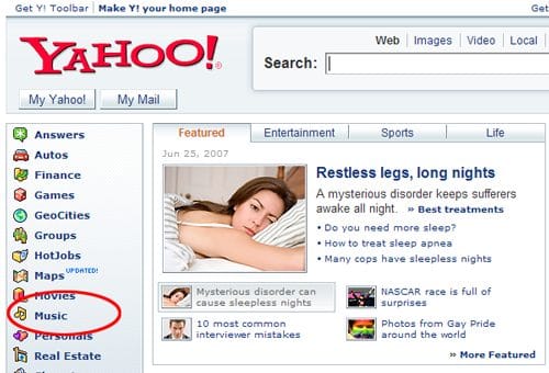 Yahoo Music