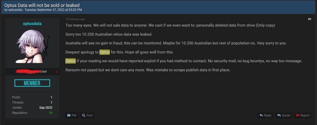 optus appology letter urls blocked out optus appology letter urls blocked out