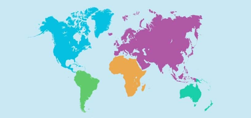 world map devices