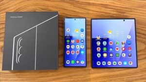 unboxing galaxy z fold 7