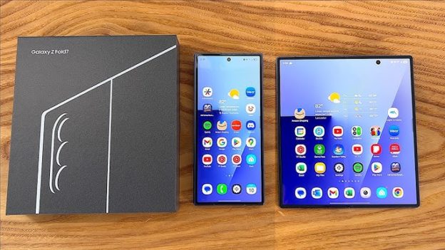 unboxing galaxy z fold 7