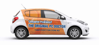 The Original PC Doctor service vehicle