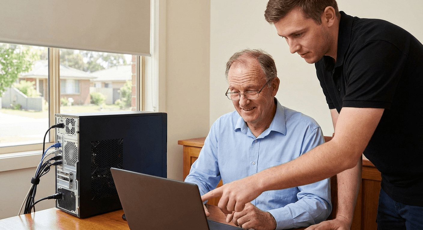 Experienced Computer Technician Corangula