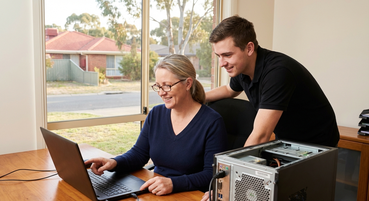 Fast Computer Repair Service Tullibigeal