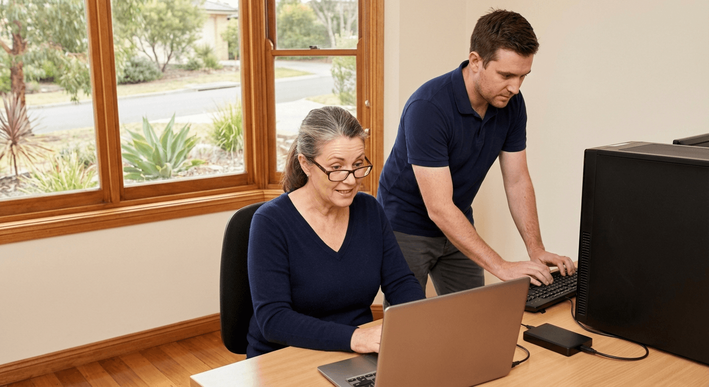 Mobile Computer Technician Mount Crystal