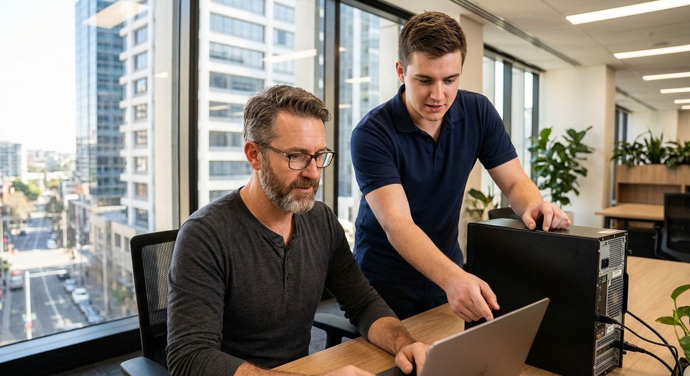 Onsite PC Repair Service Sydney International Airport