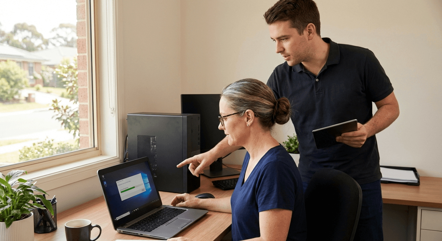Professional Tech Support Service Blanket Flat