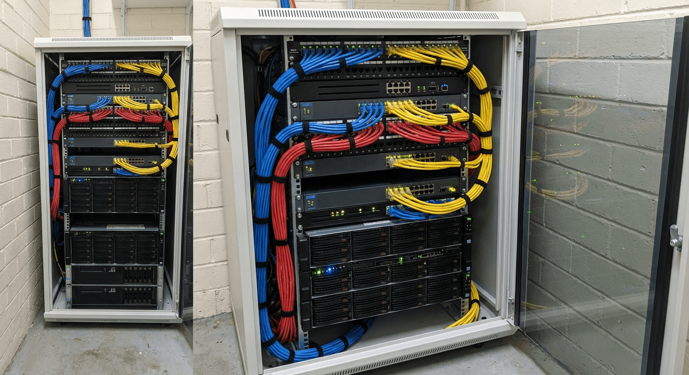 Retail Shop network setup and server infrastructure support in Northern Territory