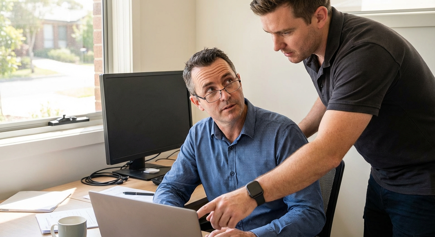 Skilled PC Repair Technician Triangle Flat