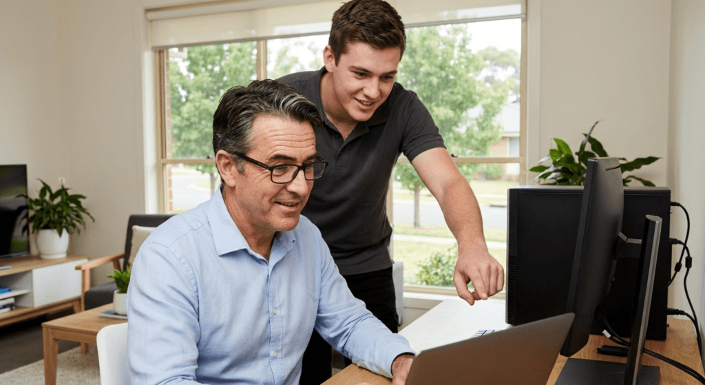 Windows Mac Computer Service Marks Point