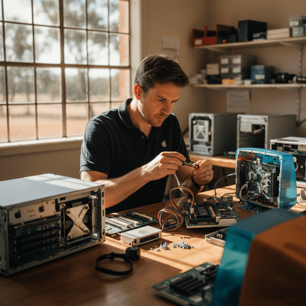 The Original PC Doctor recovers data from all Apple Mac desktop models we recover Australia, including iMac, Mac mini, Mac Studio, and Mac Pro.