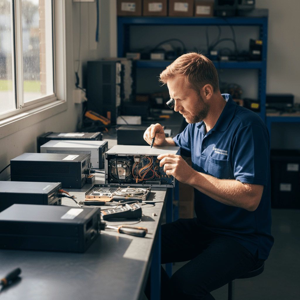 Expert CCTV DVR NVR data recovery for all major brands we recover from Australia, including Hikvision, Dahua, and Swann.