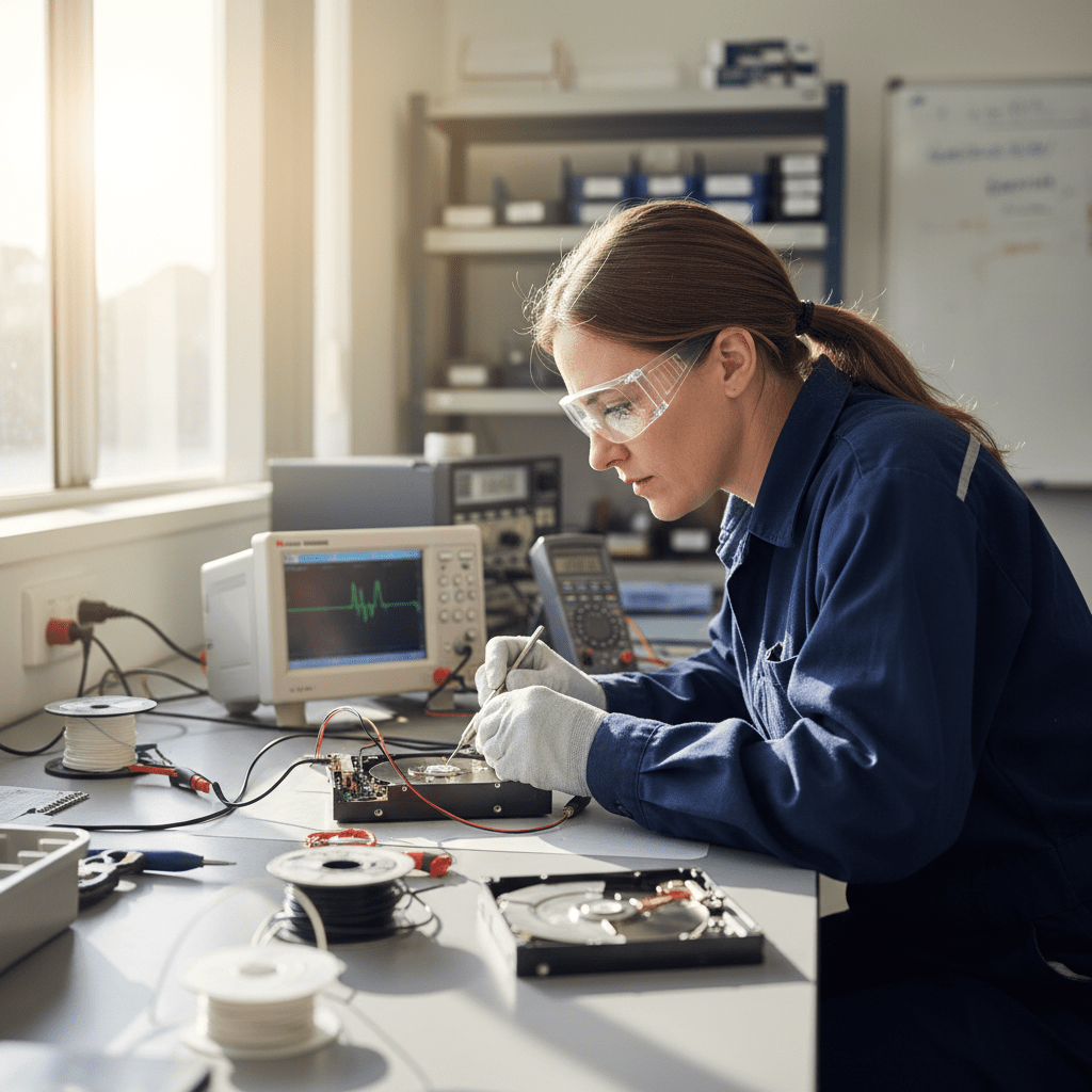 Diagnosing common CCTV DVR failure scenarios Australia, including hard drive corruption and system malfunctions.