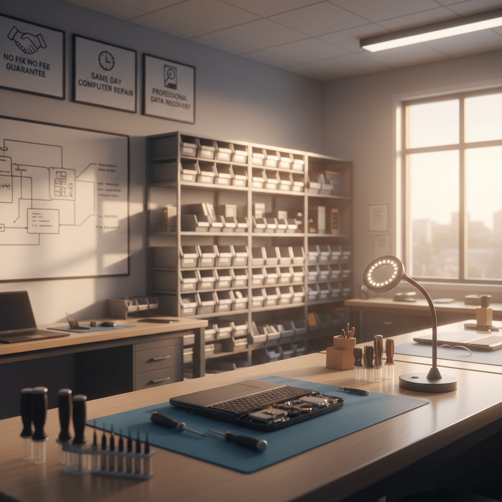 Australian computer repair workshop — professional data recovery