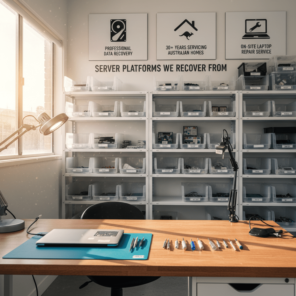 Australian computer repair workshop — professional data recovery