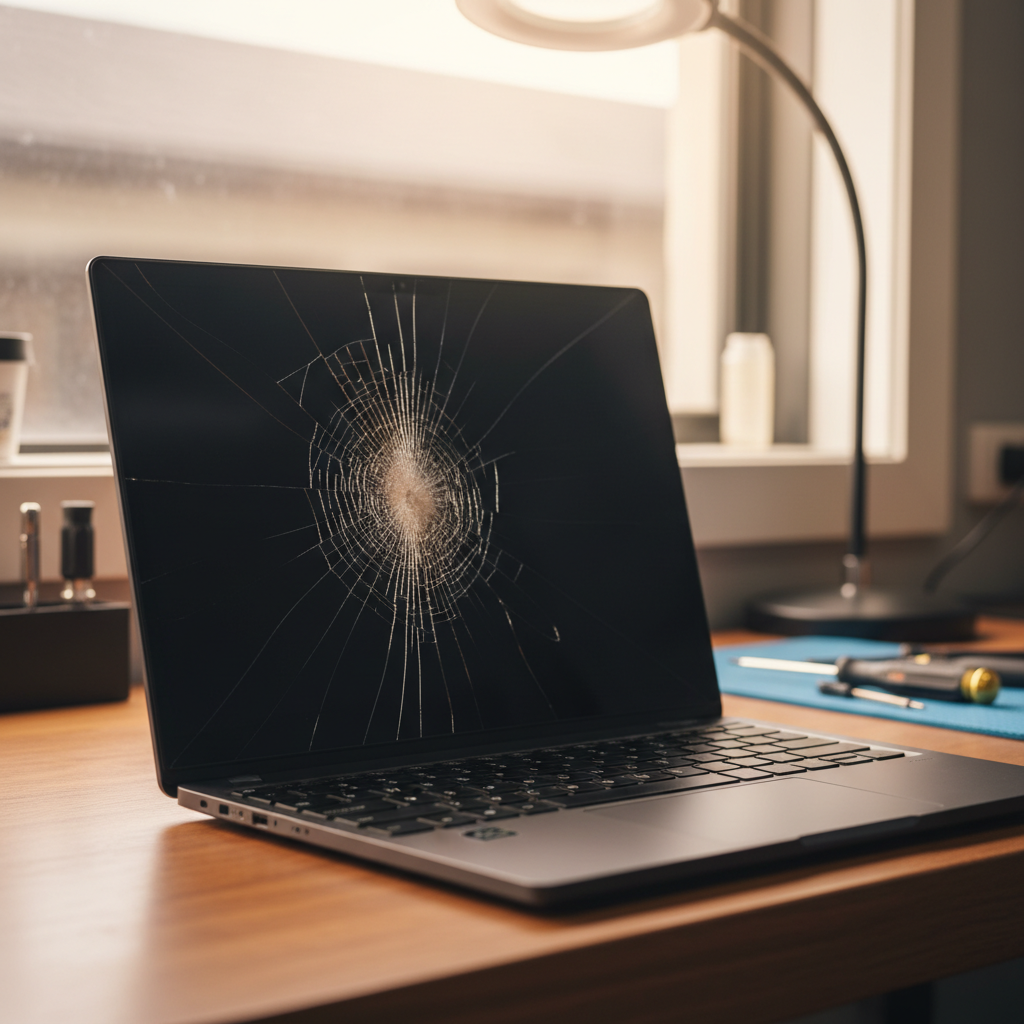 Cracked Razer laptop screen repair in Fly Creek — Darwin NT 0822