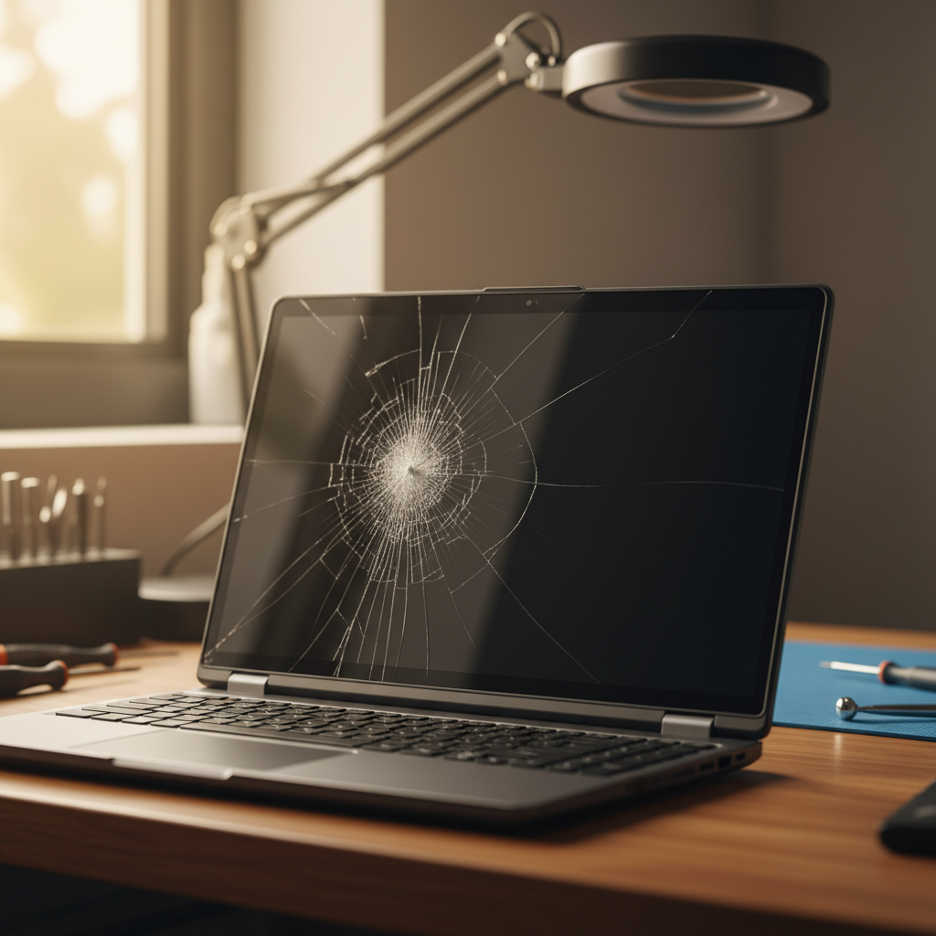 Cracked Alienware laptop screen repair in Lutana — Hobart TAS 7009