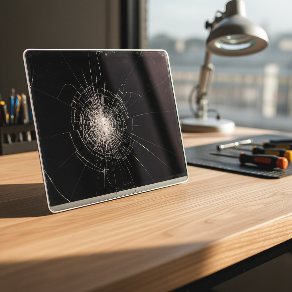 Cracked MacBook Pro laptop screen repair in Mount George — Adelaide SA 5155