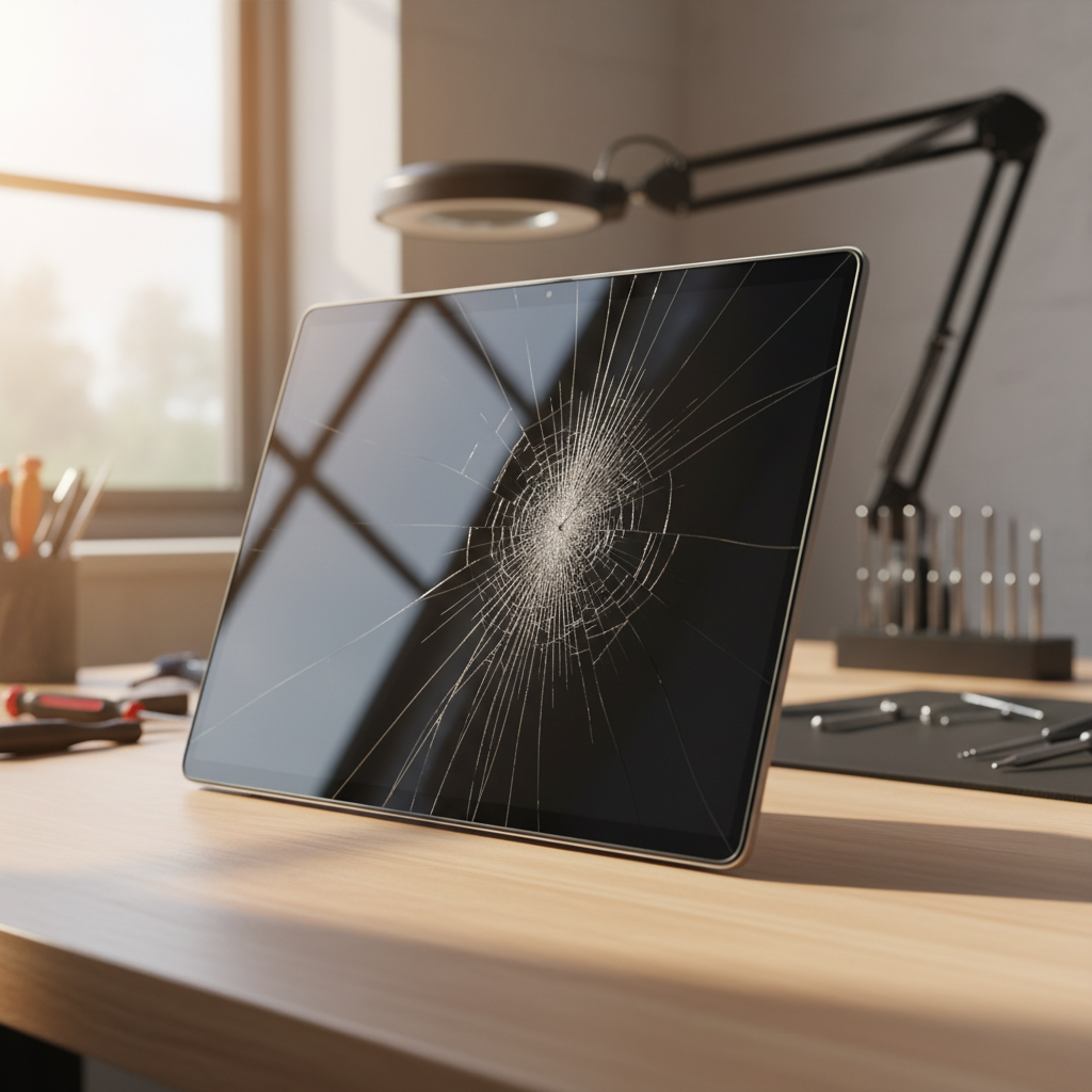 Cracked Dell laptop screen repair in Salisbury — Adelaide 5108