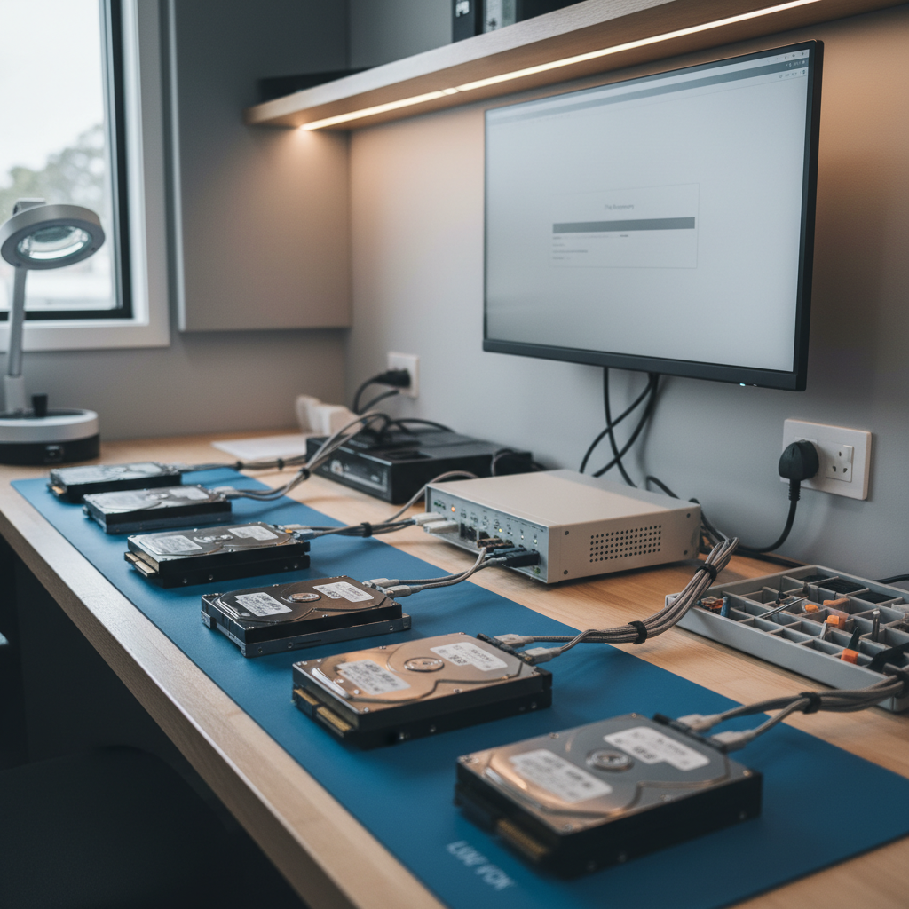 Data recovery service in Bellbird — Newcastle NSW 2325