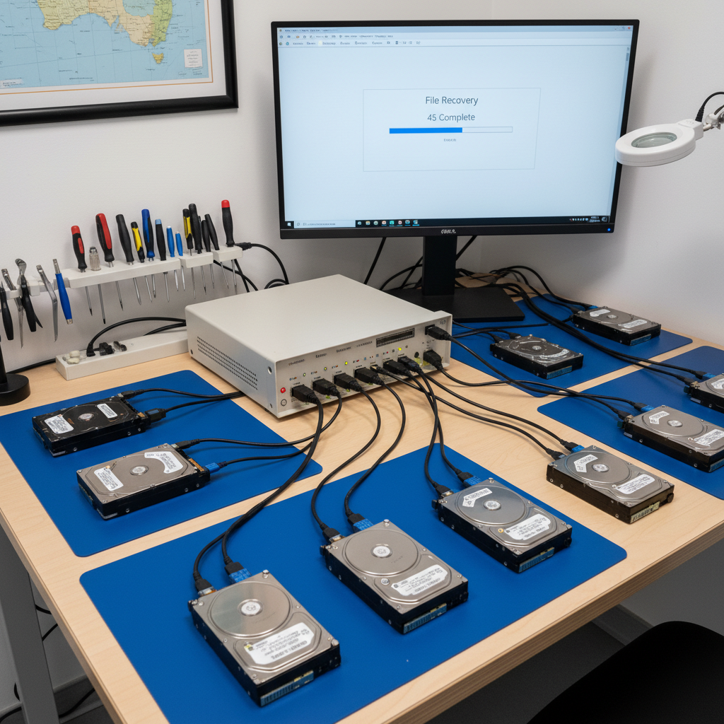 Data recovery service in Croydon Park South — Adelaide SA 5008