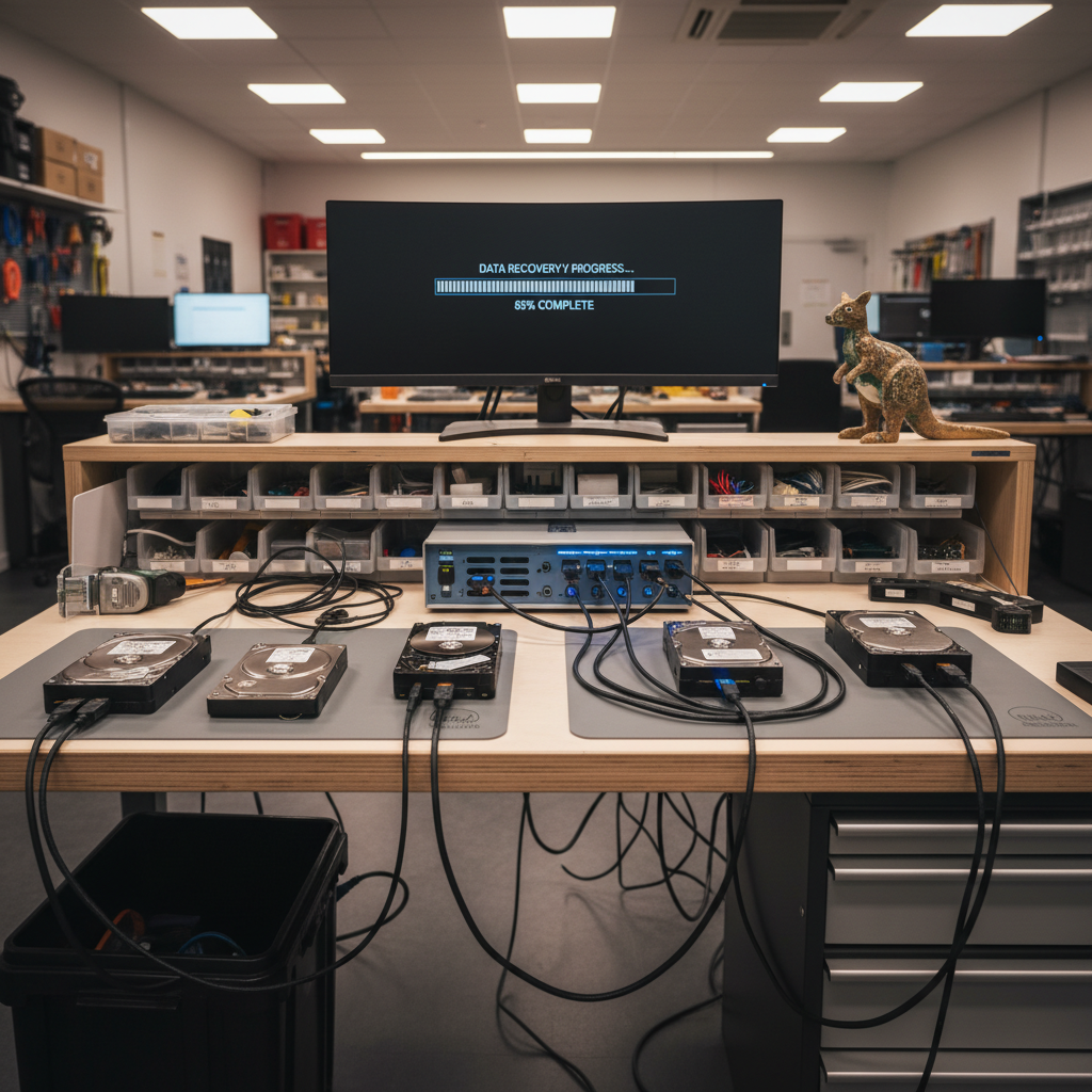 Data recovery service in Melrose Park — Adelaide SA 5039