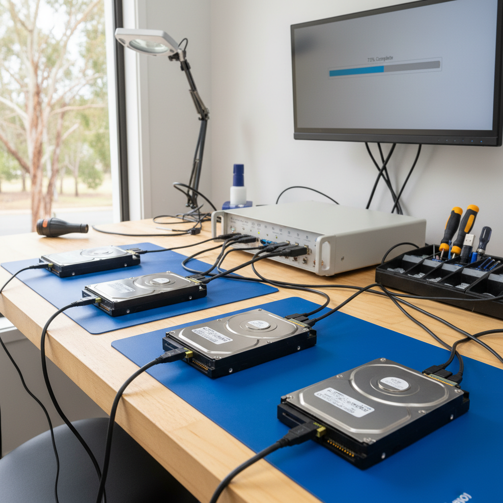 Data recovery service in Pinny Beach — Newcastle NSW 2281