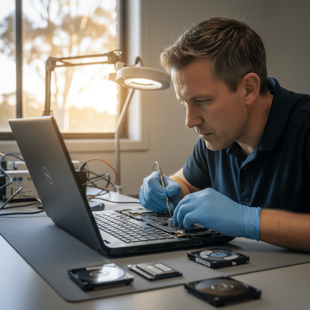 Dell Precision Alienware RAID recovery for workstations and gaming laptops with complex storage configurations, Australia.