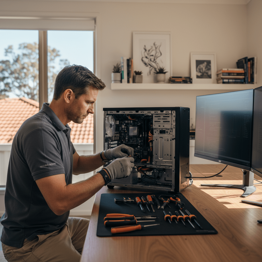 Expert desktop and PC support services in unknown suburb 1300, provided by The Original PC Doctor for Windows, Mac, and all peripherals.