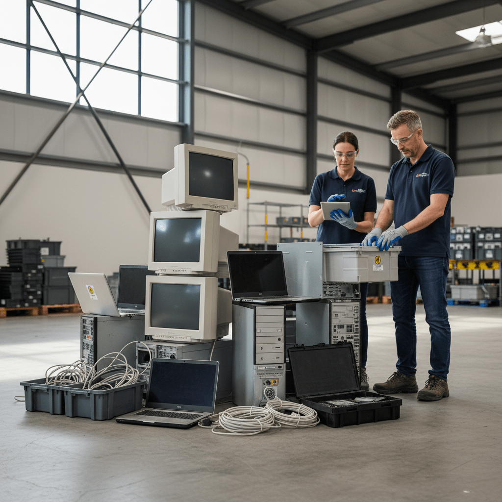 E-waste recycling in Bunbury: what happens to IT equipment after secure data erasure in Australia.