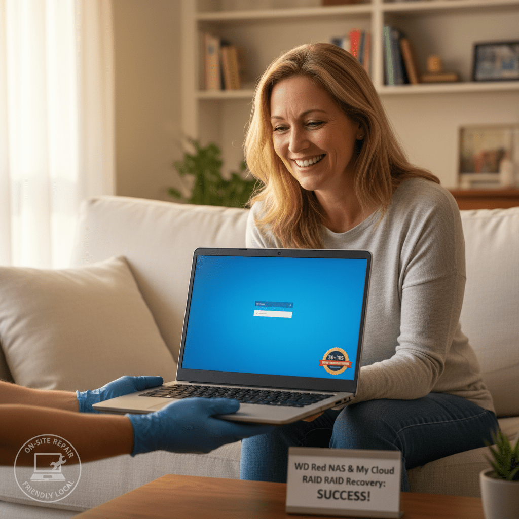 Happy Australian customer after computer repair — 30+ years servicing Australian homes