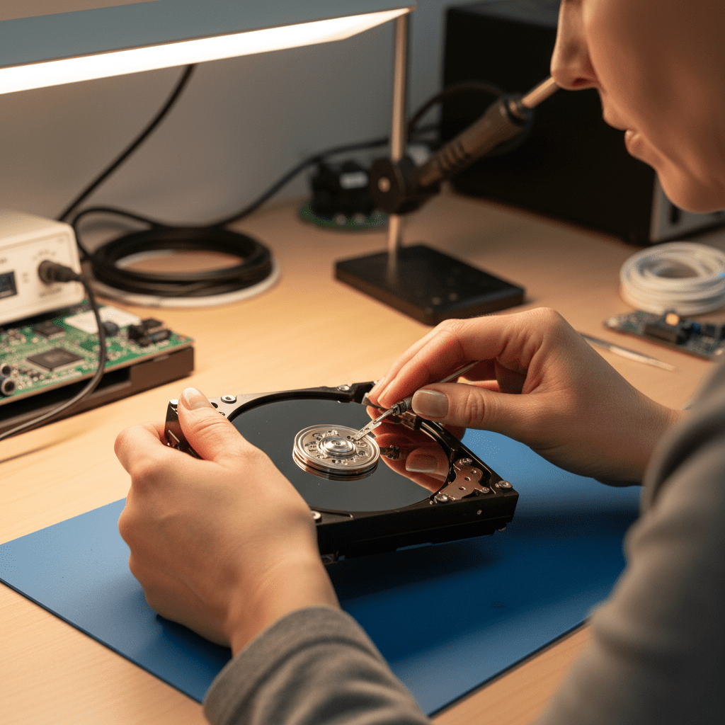 Professional hard drive recovery in Brisbane. Our technicians expertly diagnose and recover data from failed HDDs for residents and businesses.