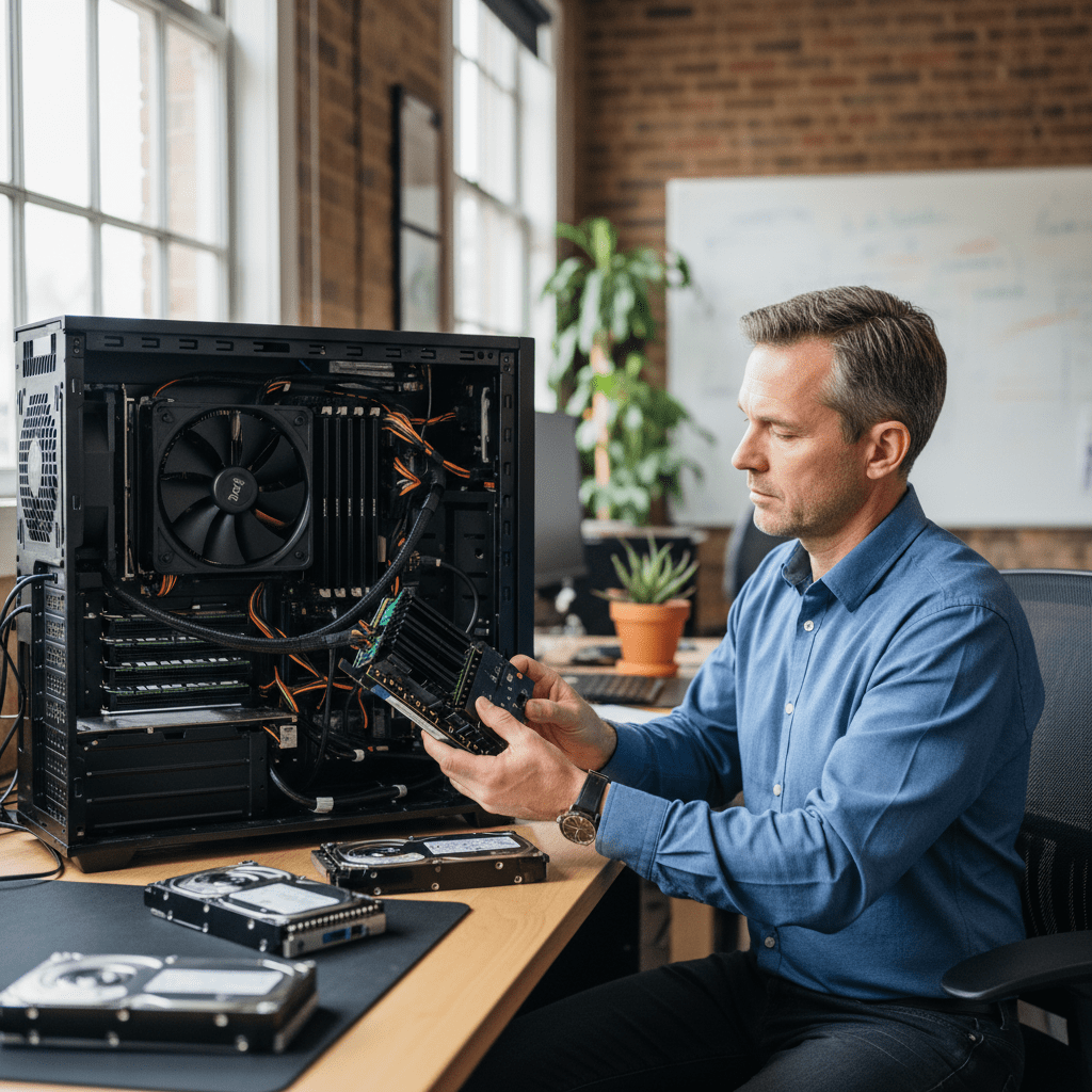 HP Z Workstation and Smart Array RAID recovery services for degraded arrays and critical data loss in Australia.
