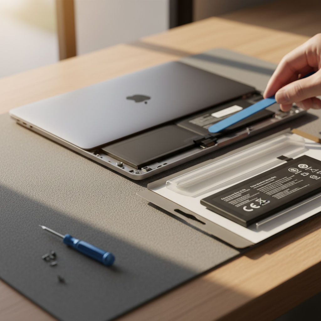 MacBook Pro laptop battery replacement service in Allandale — Newcastle NSW 2320
