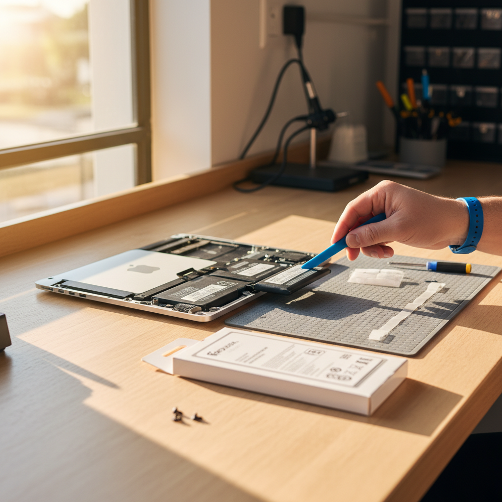 MacBook Pro laptop battery replacement service in Ashtonfield — Newcastle NSW 2323