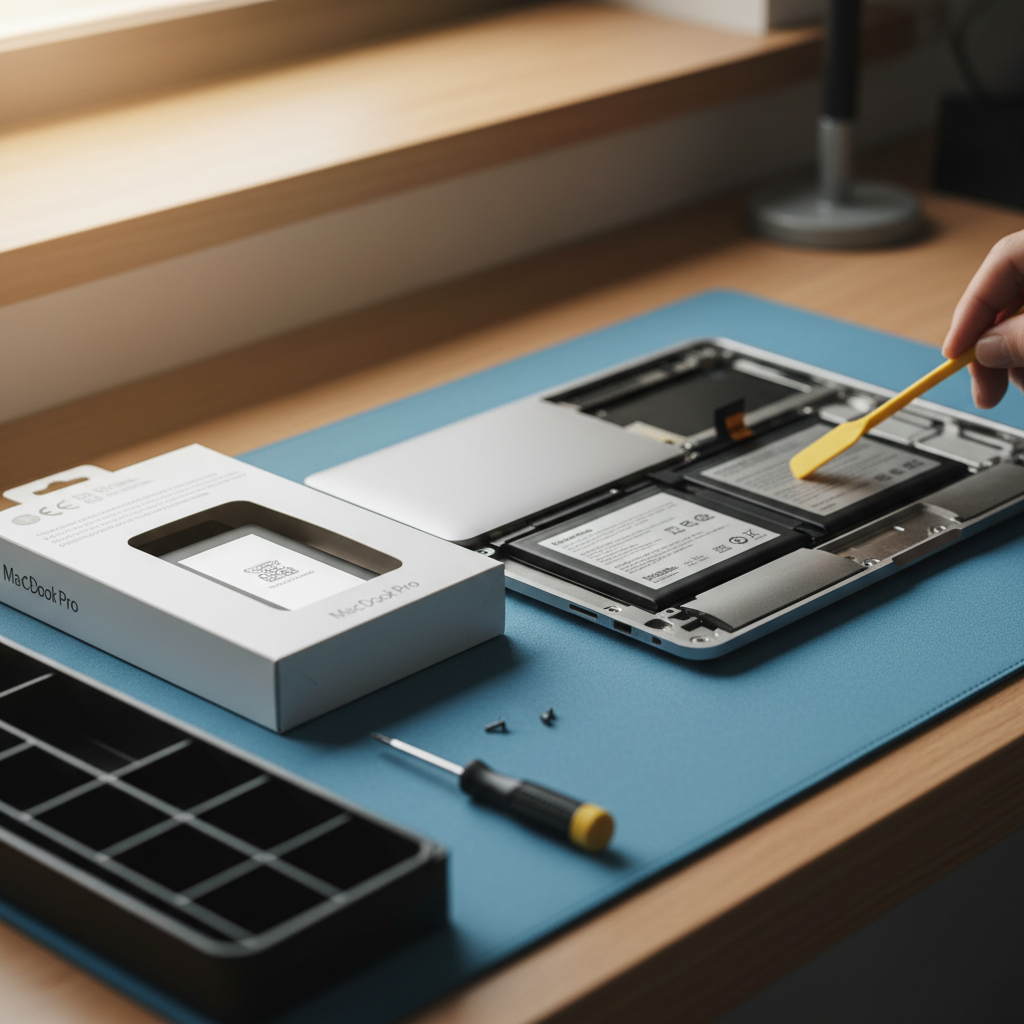 MacBook Pro laptop battery replacement service in Balickera — Newcastle NSW 2324