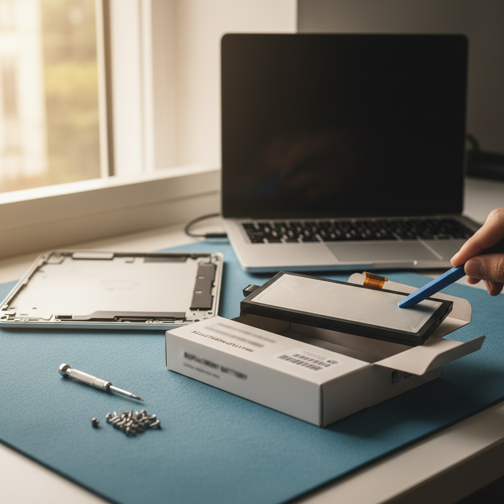 MacBook Pro laptop battery replacement service in Balmoral — Newcastle NSW 2571