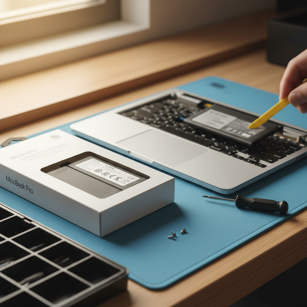 MacBook Pro laptop battery replacement service in Bellbird — Newcastle NSW 2325