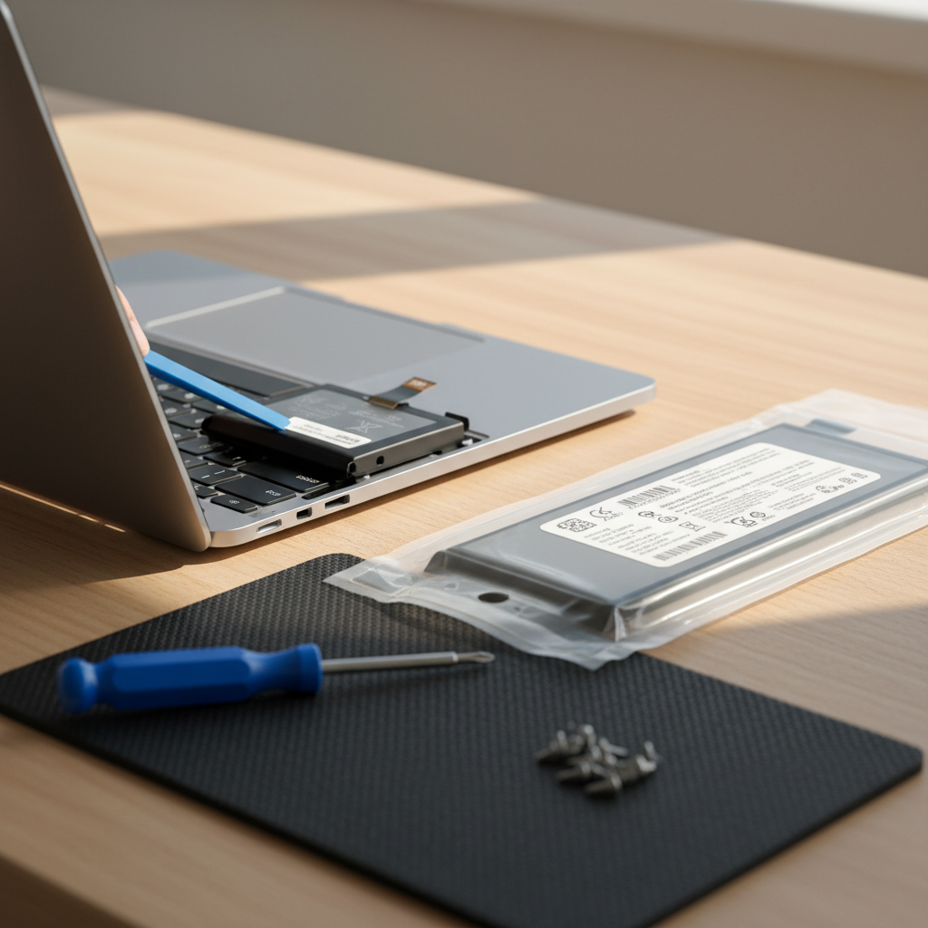 MacBook Pro laptop battery replacement service in Belmont South — Newcastle NSW 2280