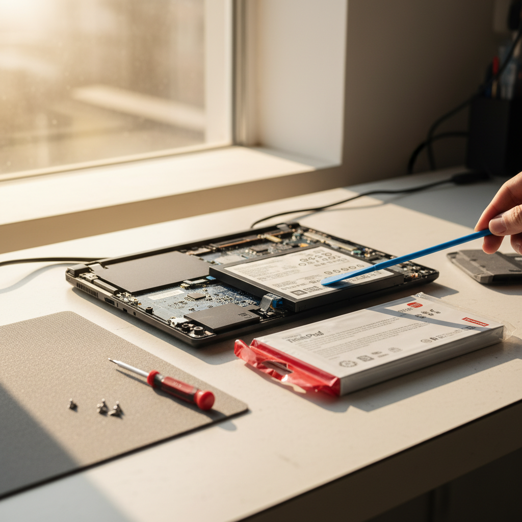 Lenovo ThinkPad laptop battery replacement service in Blackalls Park — Newcastle NSW 2283