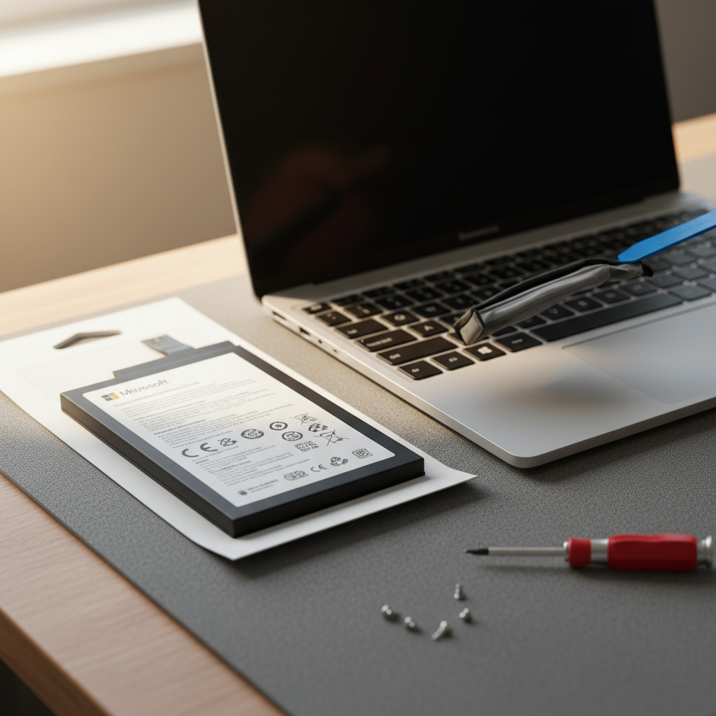 Microsoft Surface laptop battery replacement service in Bolwarra — Newcastle NSW 2320