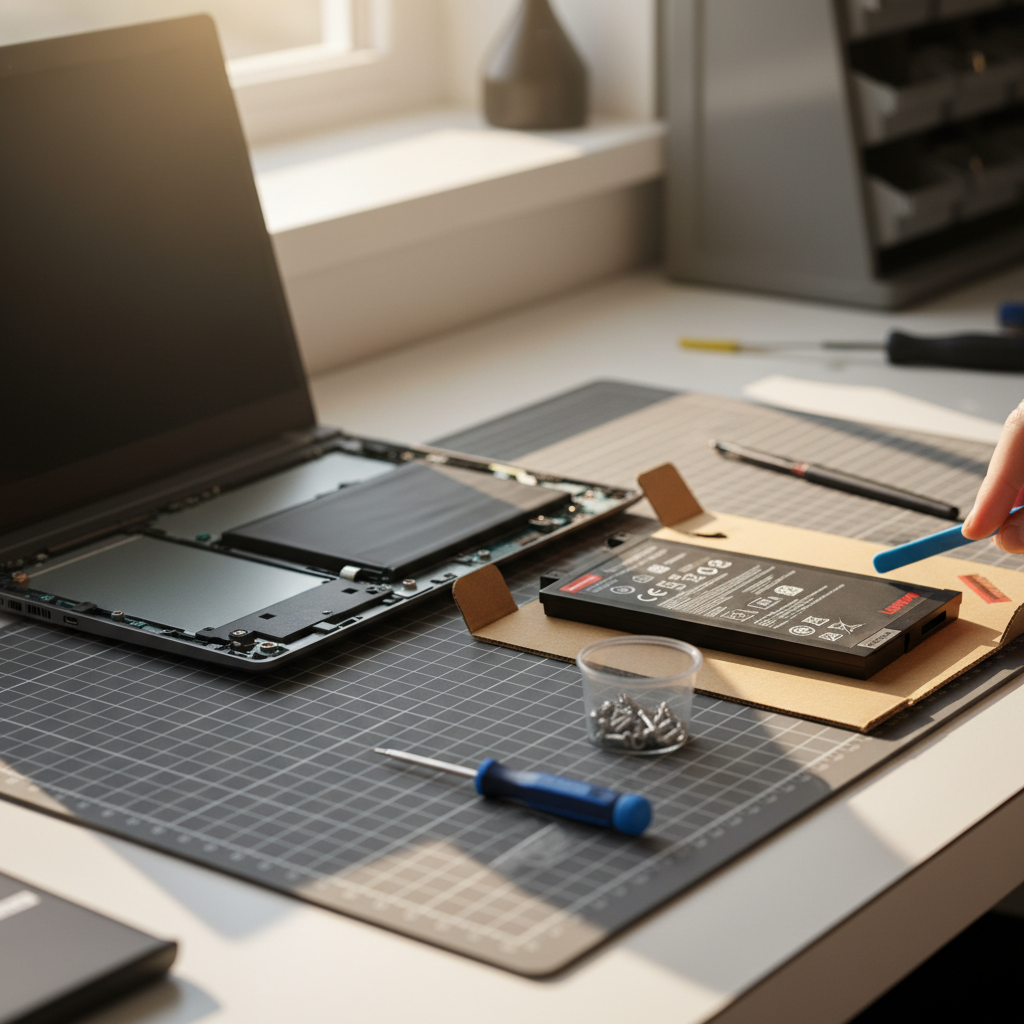 Lenovo ThinkPad laptop battery replacement service in Brookfield — Newcastle NSW 2420