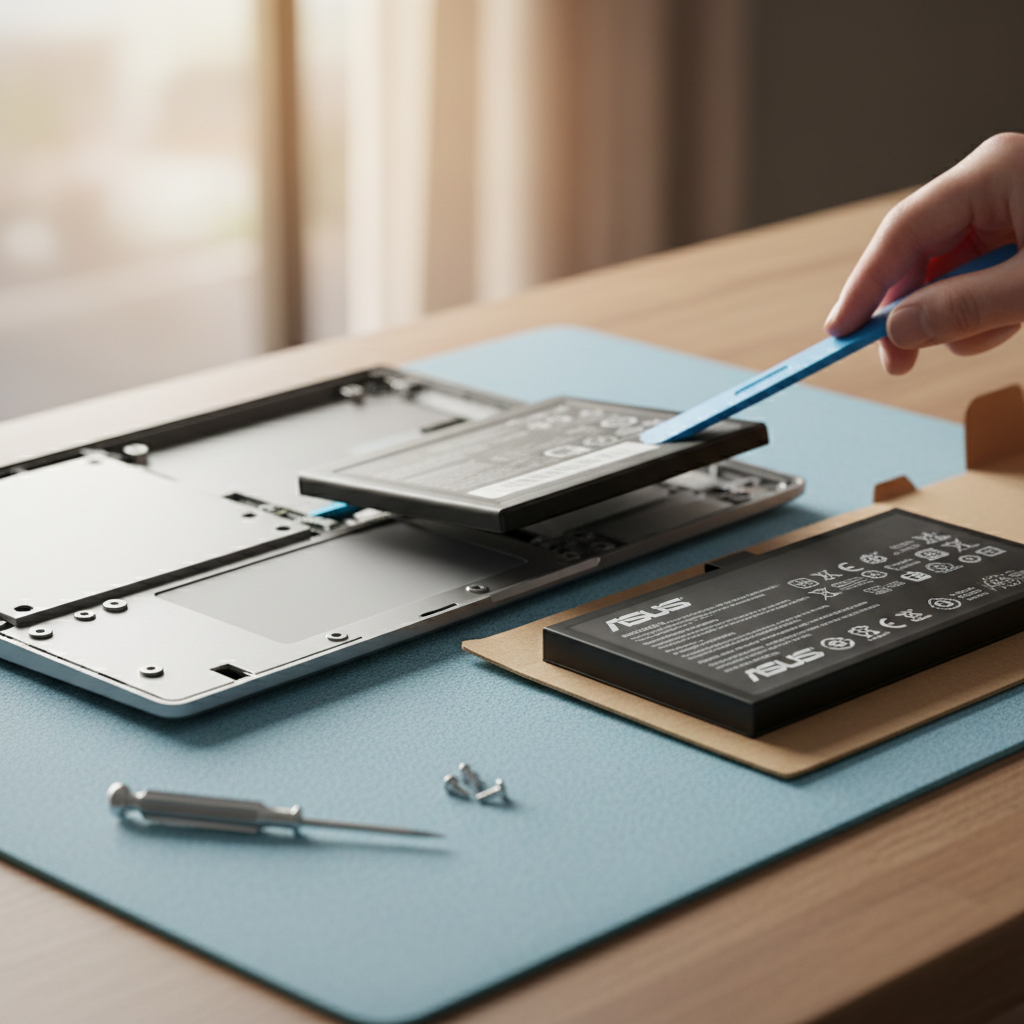 ASUS laptop battery replacement service in Buchanan — Newcastle NSW 2323