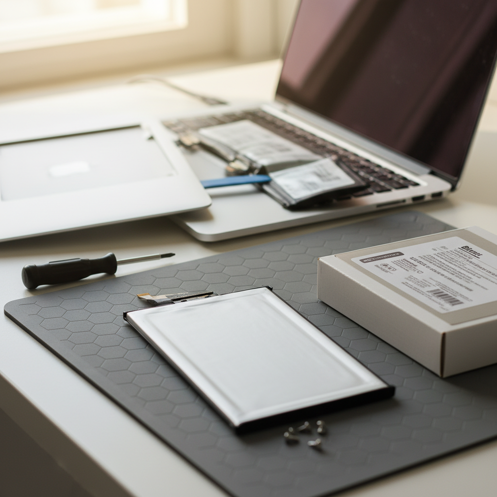 MacBook Pro laptop battery replacement service in Coal Point — Newcastle NSW 2283
