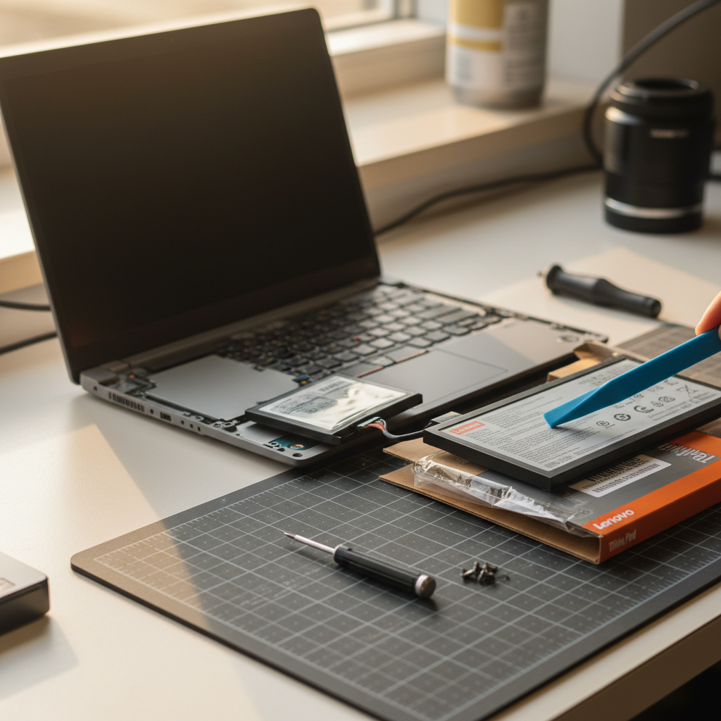 Lenovo ThinkPad laptop battery replacement service in Craigmore — Adelaide SA 5114