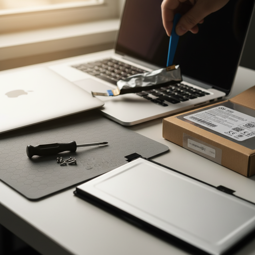 MacBook Pro laptop battery replacement service in Croydon Park — Adelaide SA 5008