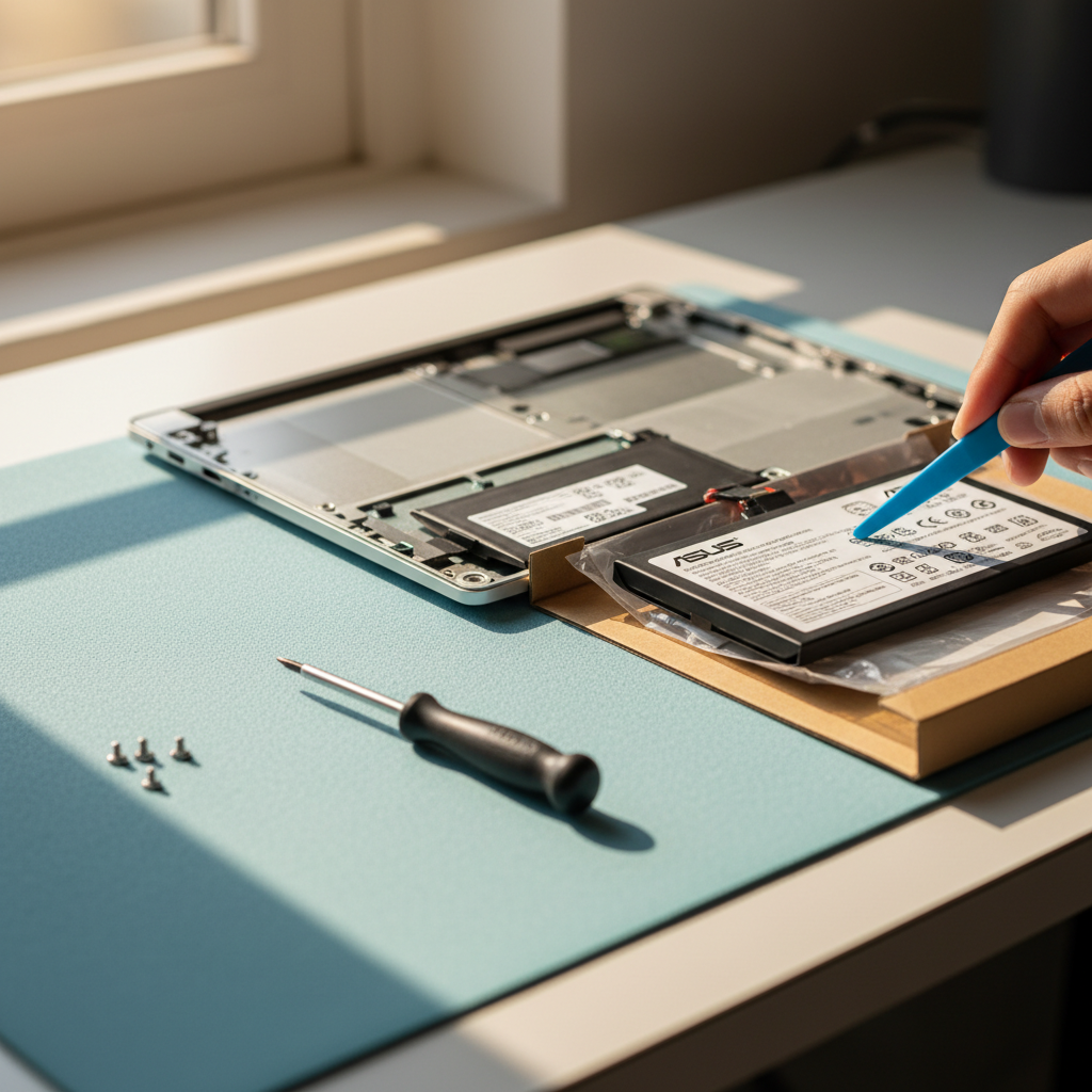 ASUS laptop battery replacement service in Croydon Park South — Adelaide SA 5008