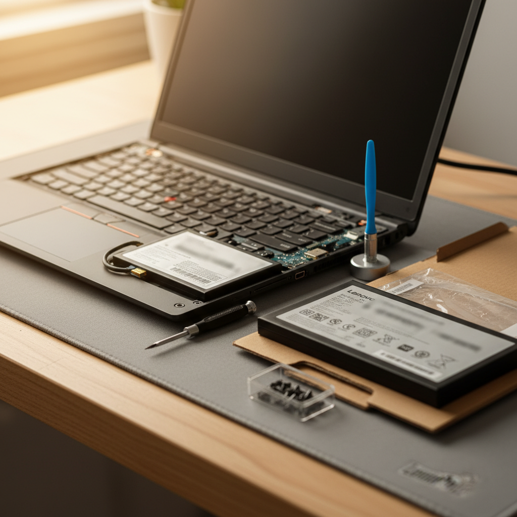 Lenovo ThinkPad laptop battery replacement service in Dalwood — Newcastle NSW 2335