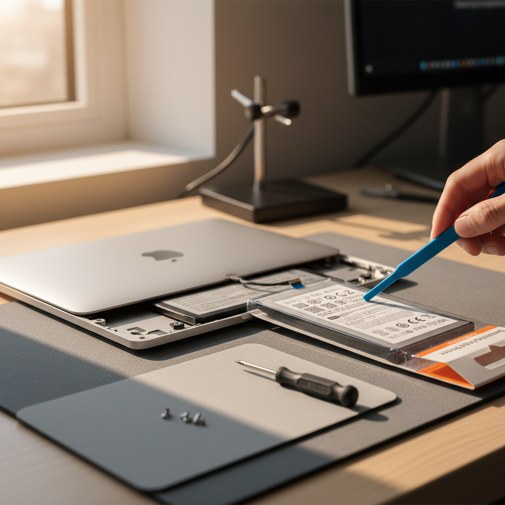 MacBook Pro laptop battery replacement service in Darwin City — NT 0800