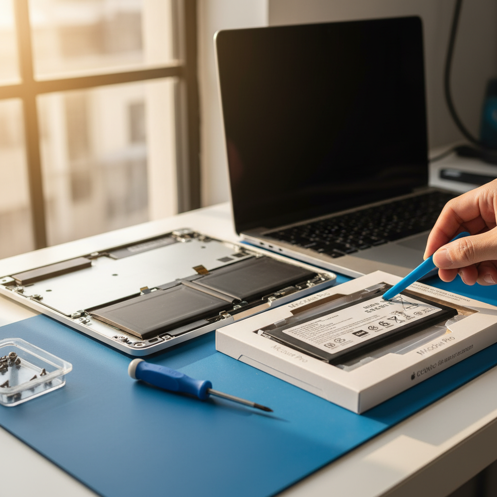 MacBook Pro laptop battery replacement service in Eastwood — Adelaide SA 5063
